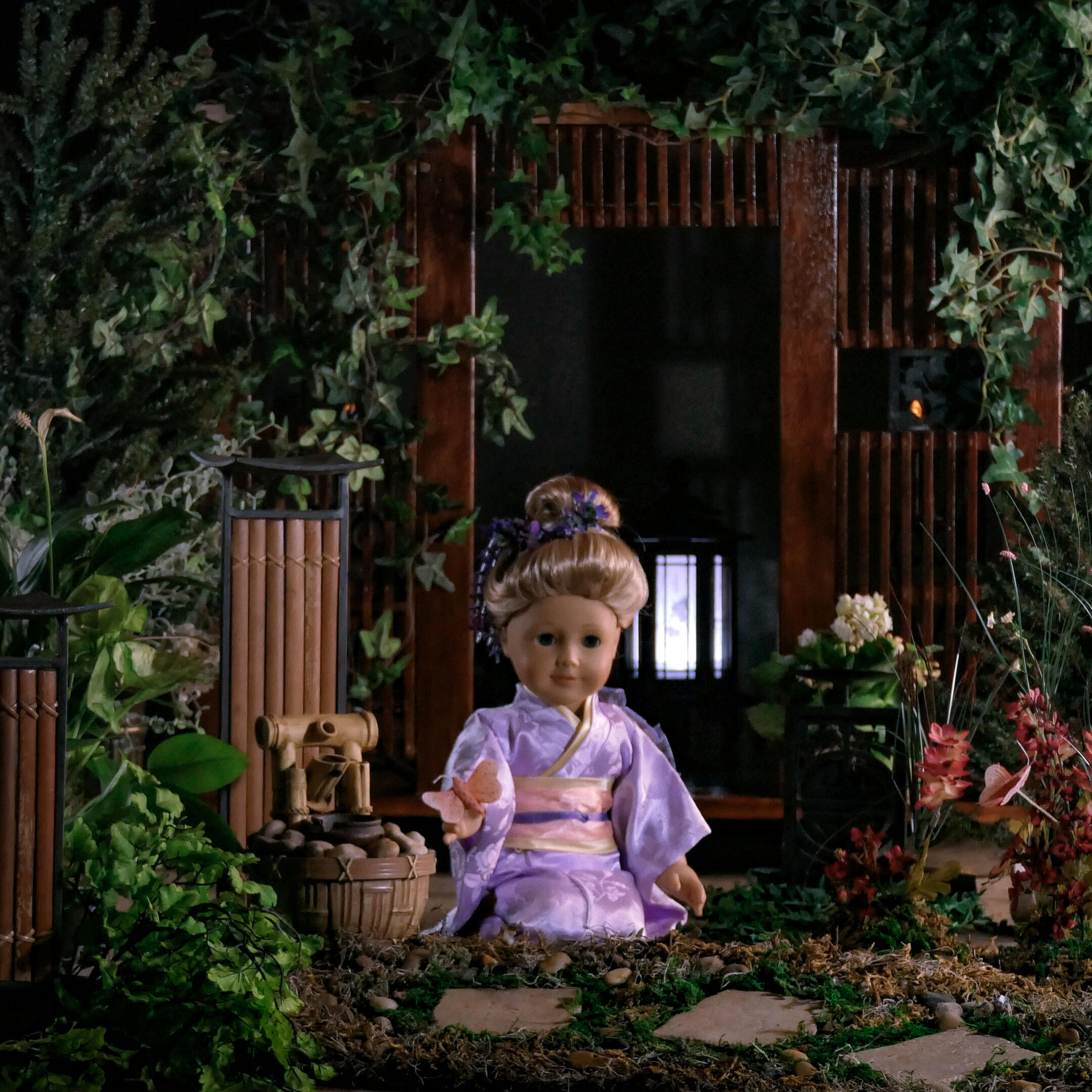 Front view of our lovely Japanese girl.